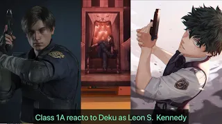 Class 1A react to Deku as Leon S. Kennedy |AU| BNHA/MHA || GCRV |I No Ships ||