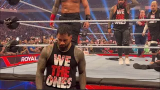 Jey Uso turns his back on Bloodline - WWE Royal Rumble 1/28/23