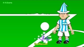💫IRAN vs ARGENTINA 0-1💫 by 442oons (Lionel Messi World Cup 2014 Cartoon 21.6.14)