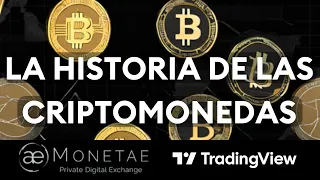 La historia de las criptomonedas: Cómo se crearon y su evolución