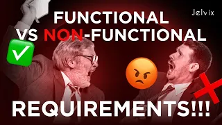 FUNCTIONAL VS NON-FUNCTIONAL REQUIREMENTS. JUST WATCH THIS