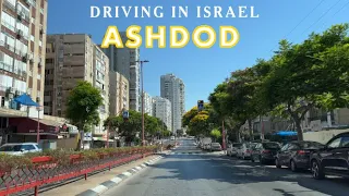 Ashdod Weekend  4K Driving in Israel 2022 אשדוד ✧ סוף השבוע ✧ ישראל