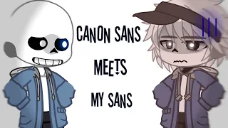 💙 Canon Sans meets My Sans✨ || Undertale Gacha Club || Not OG || Part 1/2 || Special 30 Subs ❤️ ||