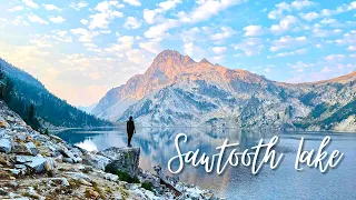 Backpacking to Sawtooth Lake in Idaho’s Sawtooth Mountains || Stanley Idaho || Hiking Idaho Lakes