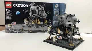 LEGO CREATOR EXPERT 10266 NASA Apollo 11 Lunar Lander REVIEW