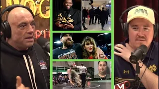 Joe Rogan & Shane Gillis Killer Mike Conspiracy, NFL & Taylor Swift and Dads Attacking Kid Wrestlers