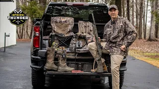 What's in David's Turkey VEST? | Turkey Hunting Gear Review | Spring Thunder