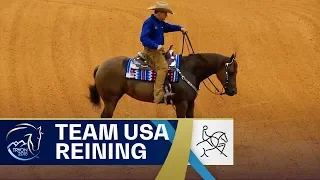 Team USA wows the Reining crowd at #Tryon2018 | Reining | FEI World Equestrian Games 2018