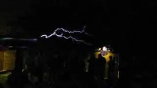 Singing Tesla Coil at Duckon 2007