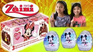 Zaini Milk Chocolate Egg Surprises Part 3 - Unknown Disney Characters | Toys Galaxy Reviews