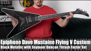 The Epiphone Dave Mustaine Flying V Custom is seriously cool but pricey!