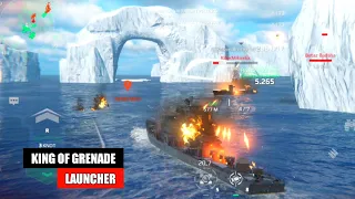 Ships don't have missiles but have 7 grenade launchers - modern warships