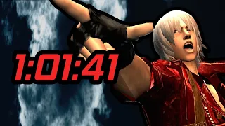 Devil May Cry 3 Speedrun World Record in 1:01:41 | New Game Normal Dante