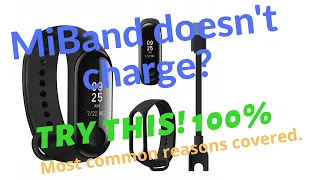 Mi Band doesn't charge? Try these tips to fix it! Works every time!