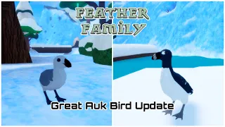 Feather Family Great Auk Bird Update