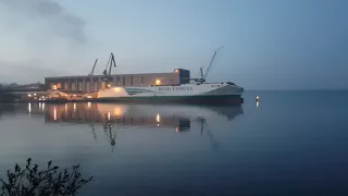 FSG shipyard in Flensburg Germany