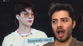 REACTION to JIMIN’s heavenly voice | VOCAL !