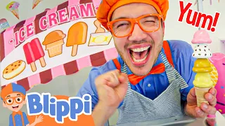 Lets Go PLAY in CANDYLAND! | Blippi Indoor Playground | Fun With Colors| Educational Videos For Kids