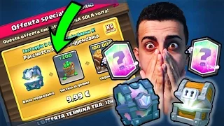 DOPPIA LEGGENDARIA APRENDO un BAULE GIGANTE e un BAULE LEGGENDARIO ! Clash Royale ITA