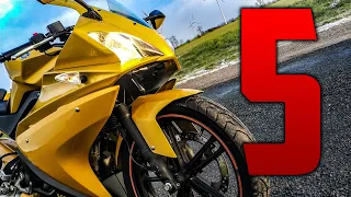 5 RZECZY KTÓRYCH NIENAWIDZE W YZF-R125 | Whiteout