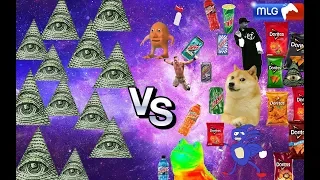 MY MLG MONTAGE: Illuminati vs. Memes MLG