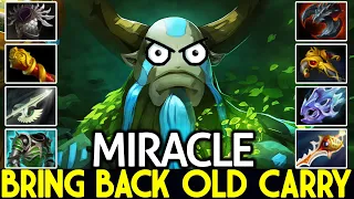 MIRACLE [Nature's Prophet] When Pro Bring Back Old Carry Full 9 Slotted 7.26 Dota 2