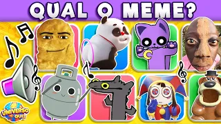 Adivinhe os Memes pela Música 🎵 Memes e Dancinhas | Catnap, Tenge, Bamboo Panda, Gegagedi