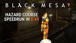 Black Mesa Hazard Course speedrun in 8:49 by Draiku & KranK