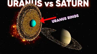 Uranus with Dense Rings vs Saturn | Universe Sandbox 2