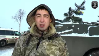Бійці полку Дніпро-1 вітають з Новим Роком