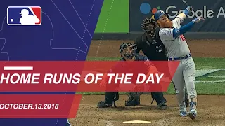 Watch all the home runs from October 13, 2018