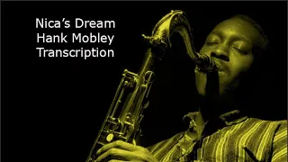 Nica's Dream-Hank Mobley's (Bb) Transcription. Transcribed by Carles Margarit