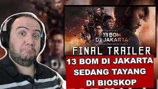 REACTION: Final Trailer - 13 Bom di Jakarta | Sedang Tayang di Bioskop Reaksi Orang Asing #indonesia