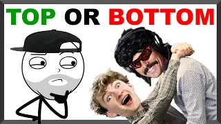 Which Streamers Are Bottoms?