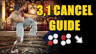 Tekken 8- EASY Way to do KAZUYA 31 CANCEL | How to do 3,1 Cancel