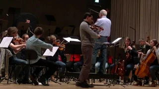 SANDRO ROY - rehearsal | Tschaikowsky Violin Concerto