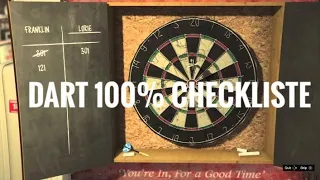 GTA 5 Dart spielen 100% Checkliste