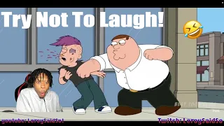 Try Not To Laugh! | Family Guy | Cutaway Compilation Season 10 - Family Guy (Part 3) |REACTION!😬