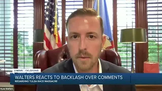 State Superintendent Ryan Walters reacts to backlash over Tulsa Race Massacre comments