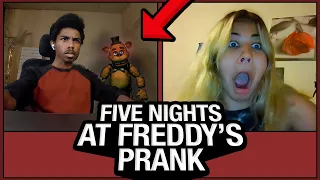 FIVE NIGHTS AT FREDDY’S PRANK on OMEGLE