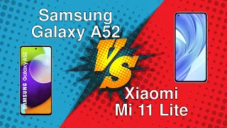Samsung Galaxy A52 vs Xiaomi Mi 11 Lite