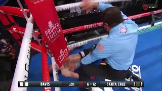 Gervonta Davis vs Leo Santa Cruz Full KO (Highlights) | CXS