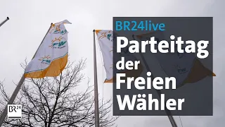 BR24live: Parteitag der Freien Wähler in Straubing | BR24