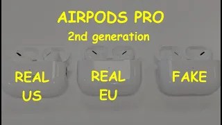 Real vs Fake Airpods pro 2. How to spot original Apple Airpods pro 2 nd generation