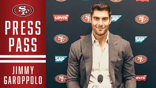 Jimmy Garoppolo: Return to Gillette Stadium 'Was a Fun Night' | 49ers