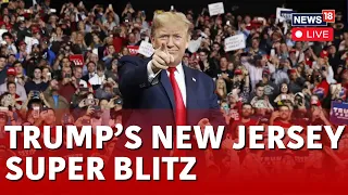 Donald Trump Speech LIVE | Trump Holds Massive Beachfront Campaign Rally In  New Jersey | N18L