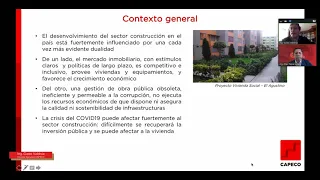 Seminario Virtual  Reactivación del Sector Construcción