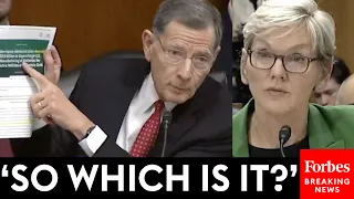 'Are You Trying To Mislead The Committee?': Barrasso Brings Receipts Refuting Granholm's Claim