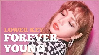 [KARAOKE] Forever Young - BLACKPINK (Lower Key) | Forever YOUNG