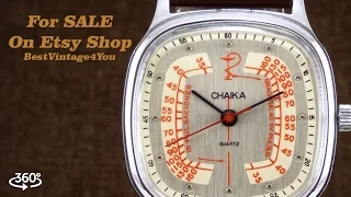 Chaika Very Rare Soviet Doctors Watch In Excellent Condition From 80s - For SALE on Etsy